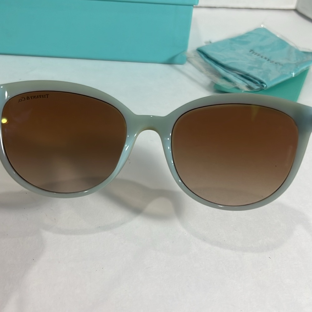 Tiffany & Co. Black Cat-Eye Sunglasses - Picture 4 of 13